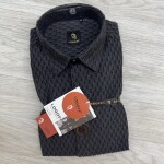 logoff imported jacquard shirt