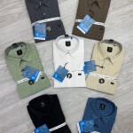 logoff imported dobby design shirt