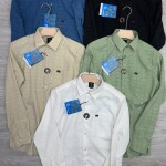 logoff imported dobby design shirt