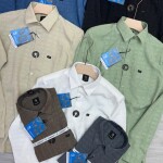 logoff imported dobby design shirt