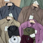 logoff imported corduroy shirt