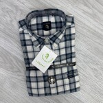 logoff milange checks shirt
