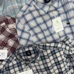 logoff milange checks shirt