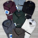 black letter imported stripe shirt