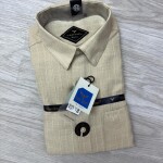 black letter imported stripe shirt