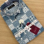 S SQUARE PRINTED SHIRT