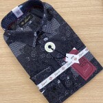 S SQUARE PRINTED SHIRT