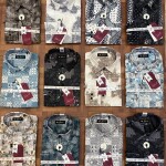 S SQUARE PRINTED SHIRT