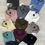 logoff cotton linen dobby shirt