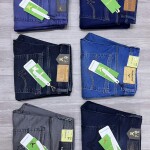 black letter jeans pant