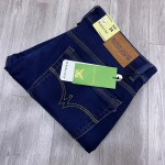 black letter jeans pant