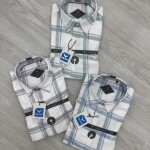 black letter imported print shirt