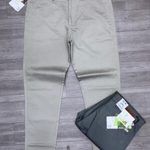 wood machine cotton pant