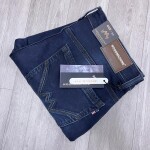 Wood machine Ankle Fit Jeans