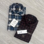 logoff cotton oxford checks shirt