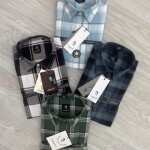 logoff cotton oxford checks shirt