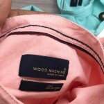 Wood machine Cinese Coller Plain Shirt