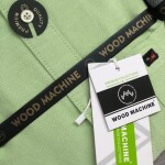 Wood machine Cinese Coller Plain Shirt