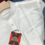 Wood Machine Cotton Lenin Kurtha
