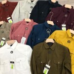 Wood Machine Double Pocket Plain Shirt