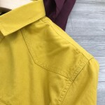 Wood Machine Double Pocket Plain Shirt