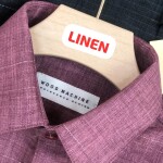 Wood machine Half Sleeve Linen Shirt