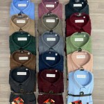 Wood machine Half Sleeve Linen Shirt