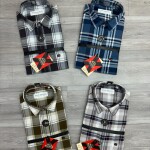 Wood Machine Oxford Checked Shirt
