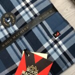 Wood Machine Oxford Checked Shirt