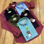 Wood Machine Oxford Lycra Shirt