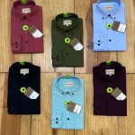Wood Machine Oxford Lycra Shirt