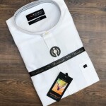 Wordwale Chinese Coller Plain Shirt