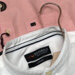 Wordwale Chinese Coller Plain Shirt