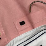 Wordwale Chinese Coller Plain Shirt