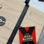 Wood Machine Linen Shirt