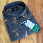 DUSTER BLUE PRINTED SHIRTS