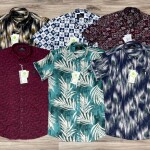 Wood machine Half Sleeve shirt