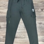 logoff terry cargo track pant