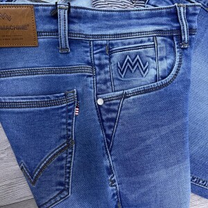 Wood machine Ankle Fit Jeans