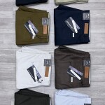 Wood machine Ankle Fit cotton pant