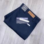 Wood machine Ankle Fit cotton pant