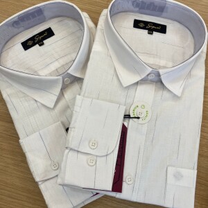 s square cotton linen shirt