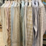 s square cotton linen shirt