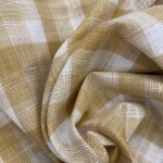 s square cotton linen shirt