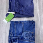 Black Letter Ankle Fit Jeans