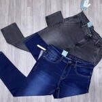 Wood machine Ankle Fit Jeans