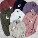 LOGOFF COTTON OXFORD LYCRA SHIRT