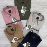 LOGOFF COTTON OXFORD LYCRA SHIRT