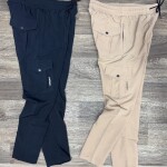 logoff terry cargo track pant