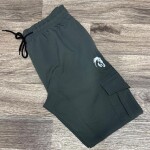 logoff terry cargo track pant
